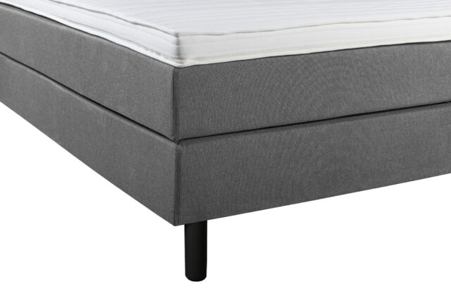 Boxspring Mrgenn Milos 8211 Grijs 8211 Compleet Luxe Set 8211 140x200cm