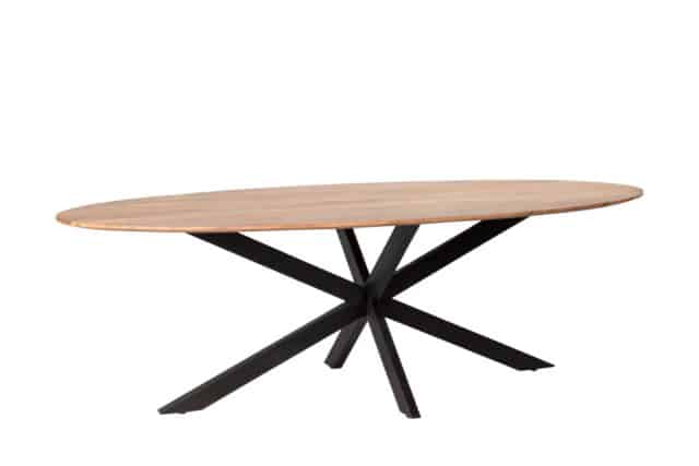 Eetkamertafel Oslo 8211 Ovaal 8211 Acacia 8211 210cm