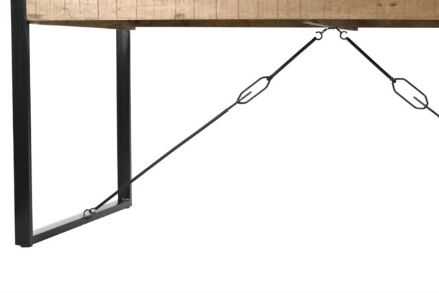 Eetkamertafel Nairobi 8211 Mangohout 8211 220x100cm