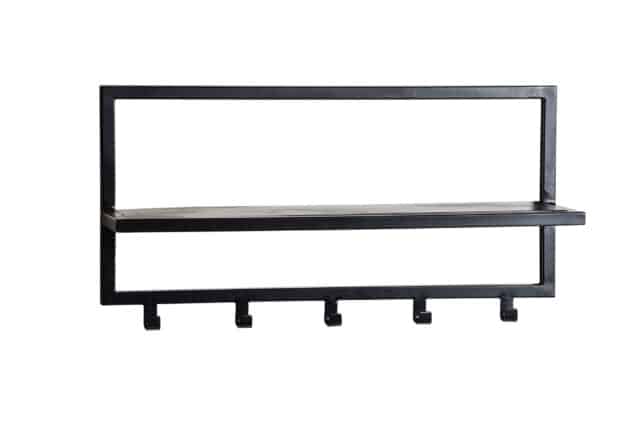 Kapstok Brix Bono 8211 Kleur Zwart Mangohout