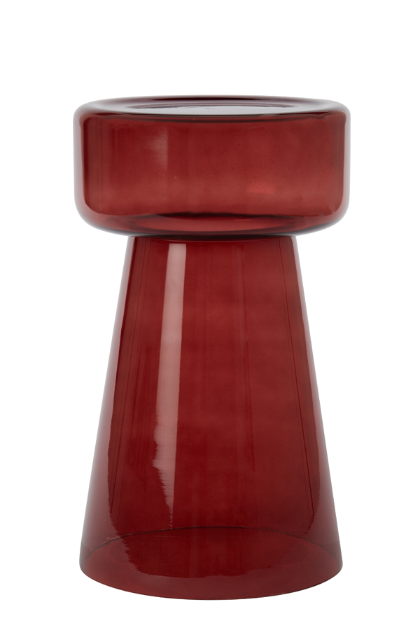 Side Table 30 215 50 Cm Dakwa Glass Burgundy
