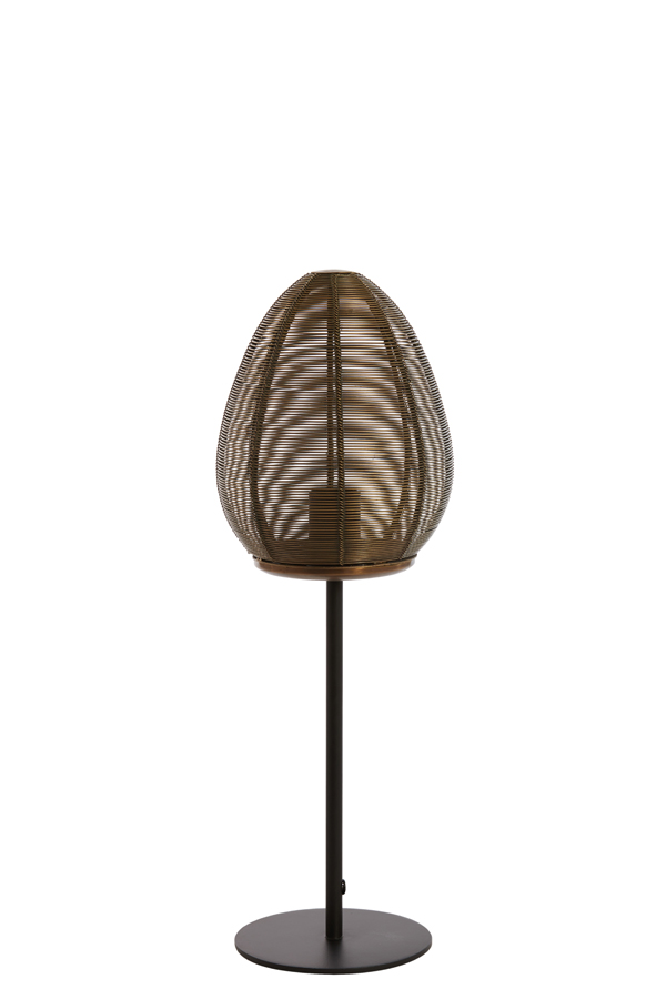 Tafellamp Yaelle 8211 Brons 8211 18cm
