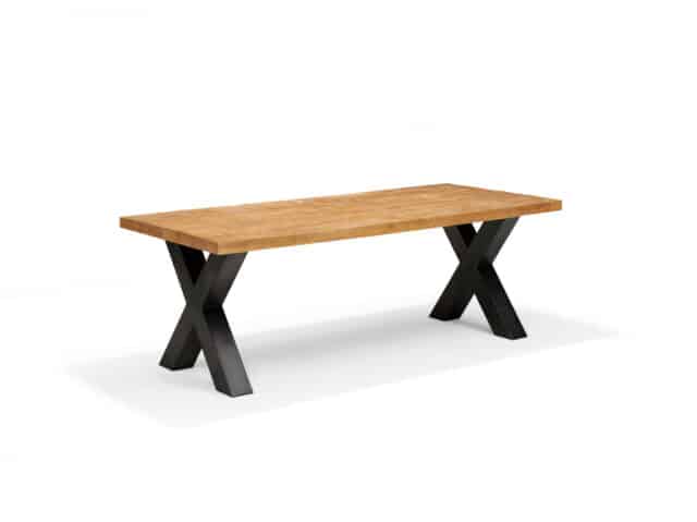 Eetkamertafel Xilo 8211 Mangohout 8211 180x100cm