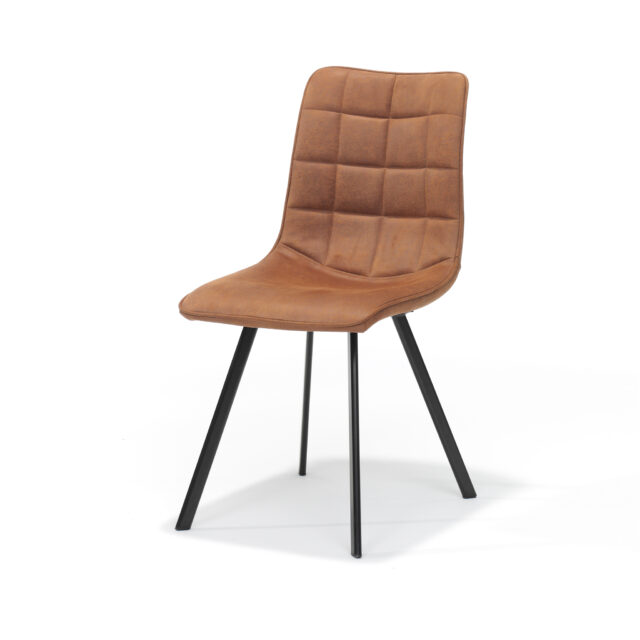 Eetkamerstoel Cora 8211 Bull Microleder Camel 09