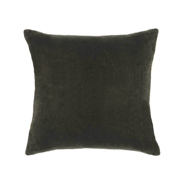 Sierkussen Rib 8211 Army Green 8211 Katoen