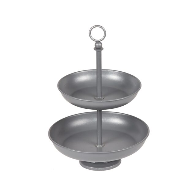 Etagere 8211 Grijs 8211 Metaal