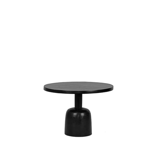 Bijzettafel Wink 8211 Zwart 8211 Metaal 8211 50 Cm