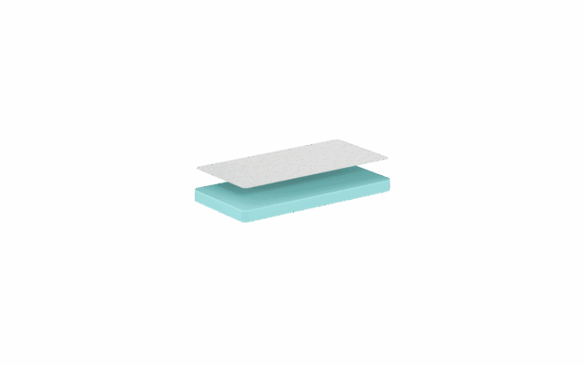 Matras Baby Soft 60x120x10