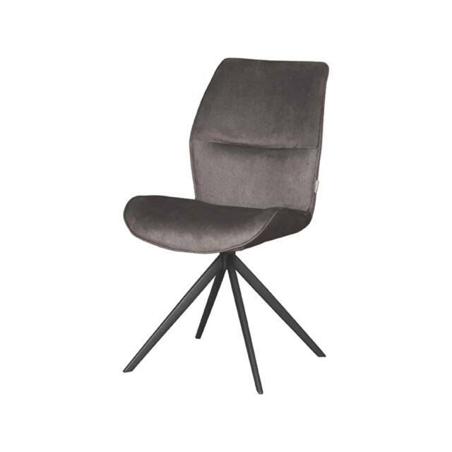 Eetkamerstoel Comfy 8211 Stof Antraciet Cosmo Bestelling Per 2 Stuks Eetkamerstoel Comfy 8211 Stof Antraciet Cosmo Bestelling Per 2 Stuks