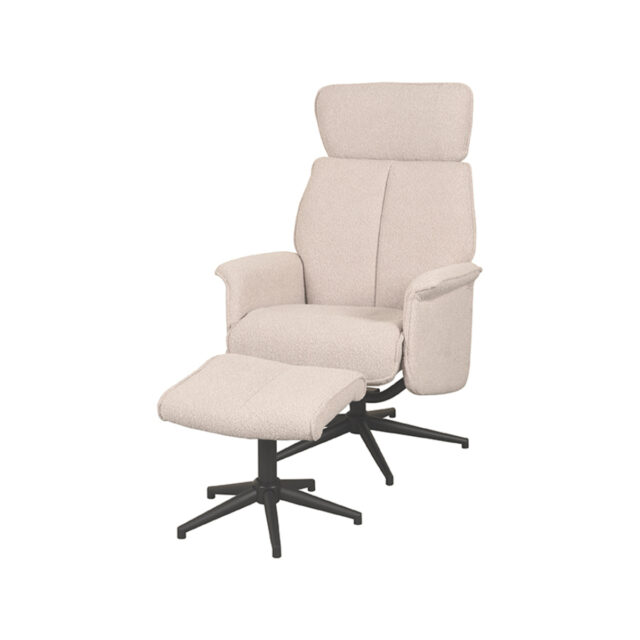 Relaxfauteuil Verdal Ottomane 77x79x109cm