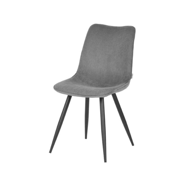 Eetkamerstoel Jort 8211 Donkergrijs Ribcord Bestelling Per 2 Stuks Eetkamerstoel Jort 8211 Donkergrijs Ribcord Bestelling Per 2 Stuks