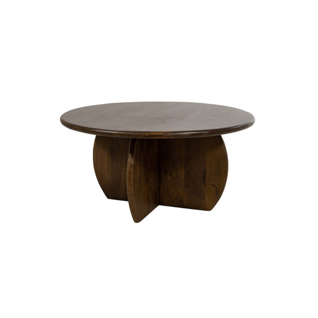 Salontafel Belly 80 H40 Mango Walnut
