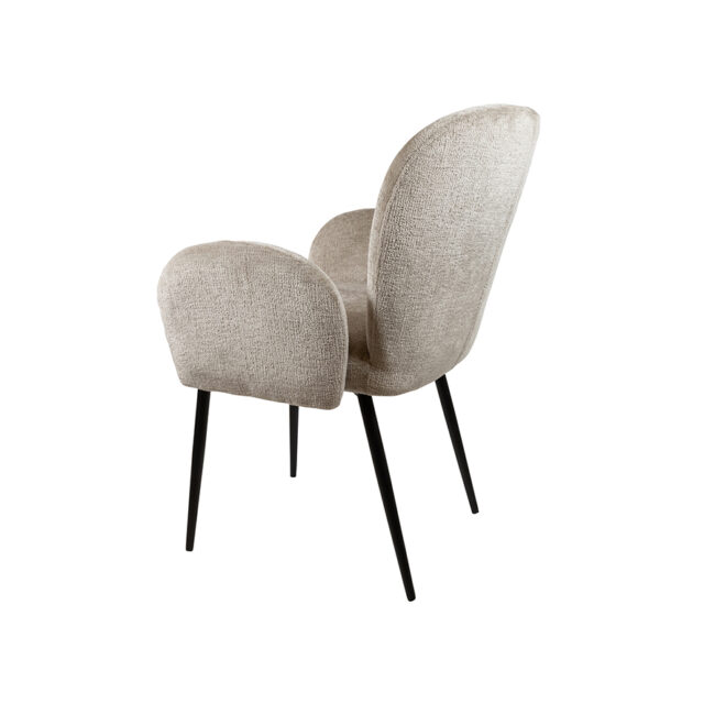 Eetkamerstoel Bobby 8211 Met Arm 8211 Perfect Harmony 8211 Liver 04 Minimale Bestelling 2 Stuks
