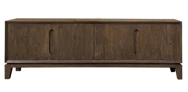 Dressoir Cortez 8211 Bruin Malta Finish Structuur 8211 170 Cm