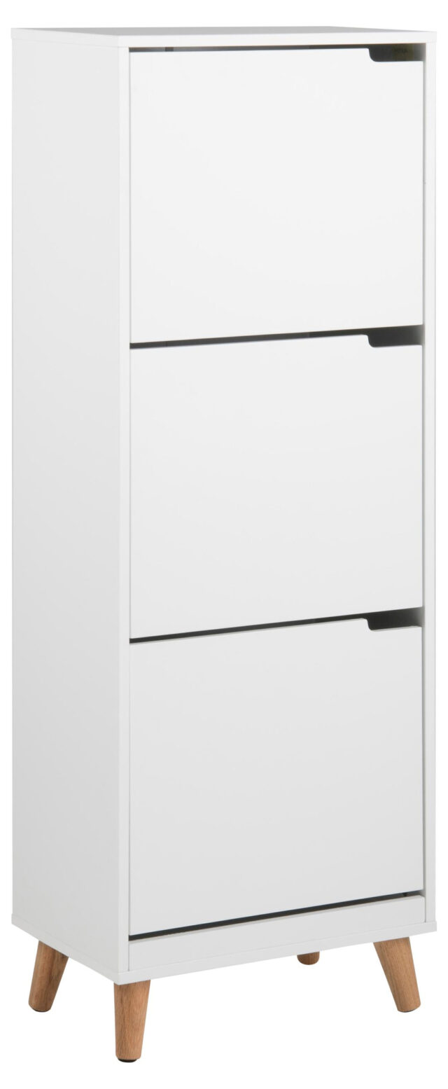 Schoenenkast Mitra 8211 Wit Mdf Schoenenkast Mitra 8211 Wit Mdf