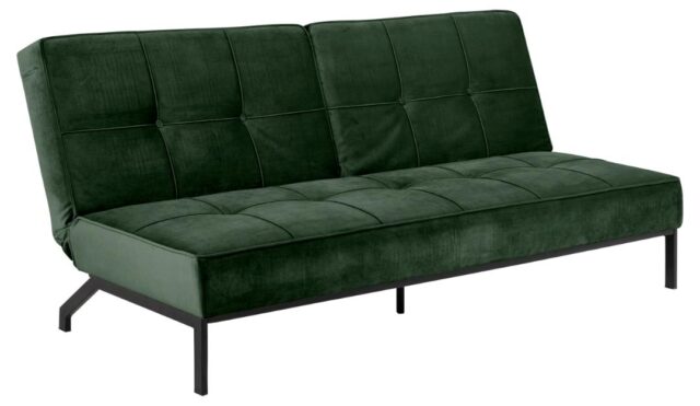 Slaapbank Perugia 8211 Stof Vic Bosgroen