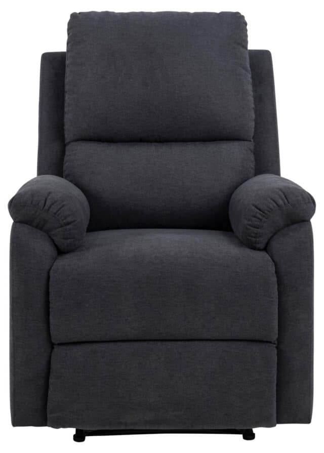 Relaxfauteuil Sabia 8211 Stof Enjoy Donkergrijs 8211 Verstelbaar