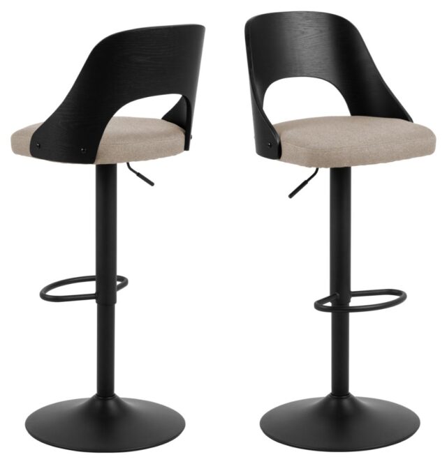 Barkruk Lucy 8211 Stof Zand 8211 Eiken Fineer 8211 Metaal Minimale Bestelling 2 Stuks Barkruk Lucy 8211 Stof Zand 8211 Eiken Fineer 8211 Metaal Minimale Bestelling 2 Stuks