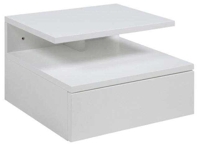 Nachtkastje Ashlan 8211 Wit Mdf Nachtkastje Ashlan 8211 Wit Mdf