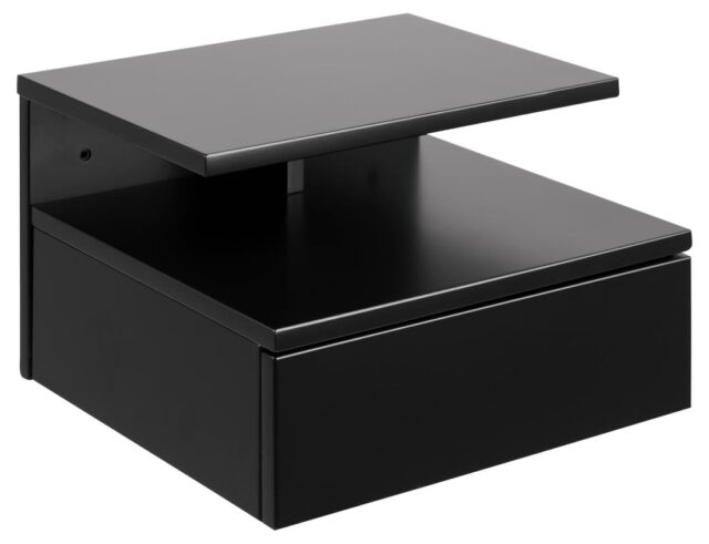 Nachtkastje Ashlan 8211 Zwart Mdf Nachtkastje Ashlan 8211 Zwart Mdf