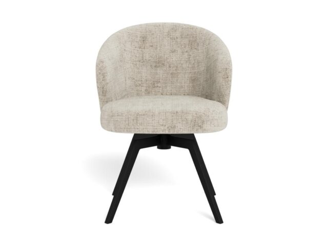 Eetkamerstoel Darlene 8211 Stof Juto Beige 8211 Zwart Metaal Eetkamerstoel Darlene 8211 Stof Juto Beige 8211 Zwart Metaal