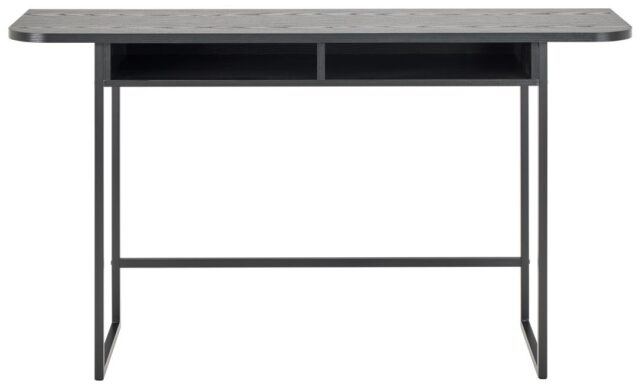 Haltafel Darlington 8211 Zwart Melamine 8211 Metaal