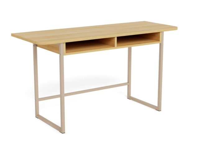 Haltafel Darlington 8211 Eiken Melamine 8211 Metaal