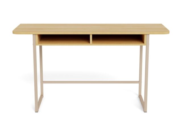 Haltafel Darlington 8211 Eiken Melamine 8211 Metaal