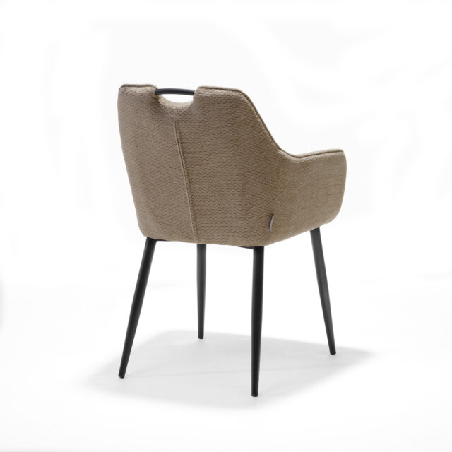 Eetkamerstoel Adele 8211 Stof Retro Bliss 18 Taupe Eetkamerstoel Adele 8211 Stof Retro Bliss 18 Taupe