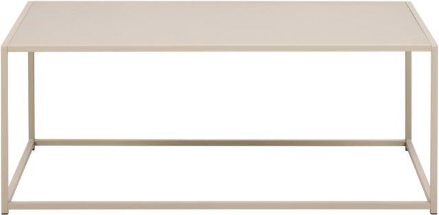 Salontafel Seaford 8211 Grijs Ruw Melamine 8211 Grijs Metaal