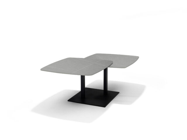 Salontafel Gemini 8211 Grijs Marmer Deckstone 8211 2 Bladen Schuifbaar Salontafel Gemini 8211 Grijs Marmer Deckstone 8211 2 Bladen Schuifbaar