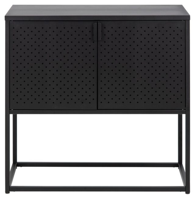 Dressoir Newton 8211 Mat Zwart Metaal 8211 Gaas Dressoir Newton 8211 Mat Zwart Metaal 8211 Gaas