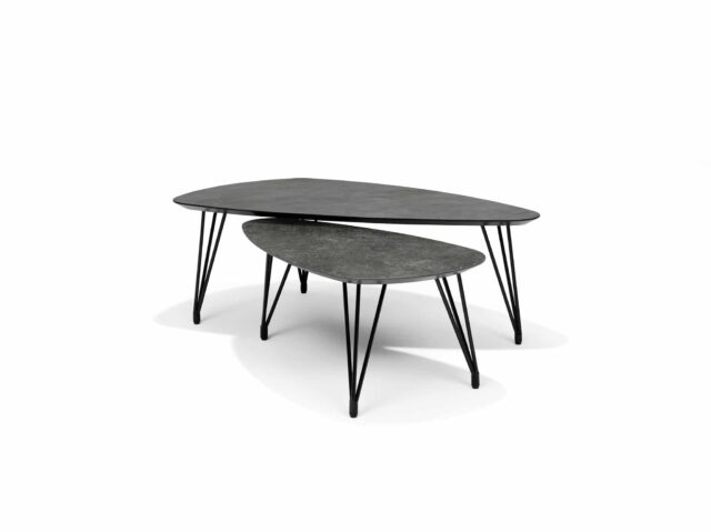 Salontafel Switch Trio 8211 Leisteen 8211 Niervorm 8211 130 215 70 Cm