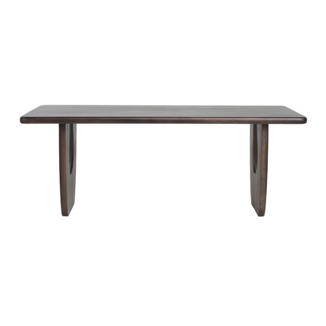 Eetkamertafel Handai 8211 Mangohout Bruin Walnoot 8211 180 Cm