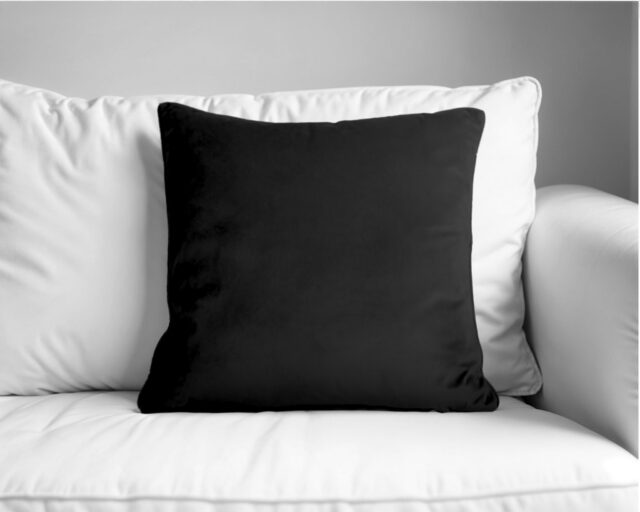 Fluweel Zwart 50 X 50