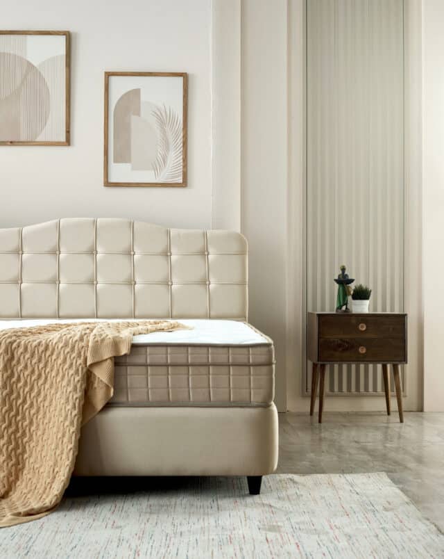 Opbergboxspring Marrakech 8211 Stof Velvet Beige 8211 180 215 200 Cm