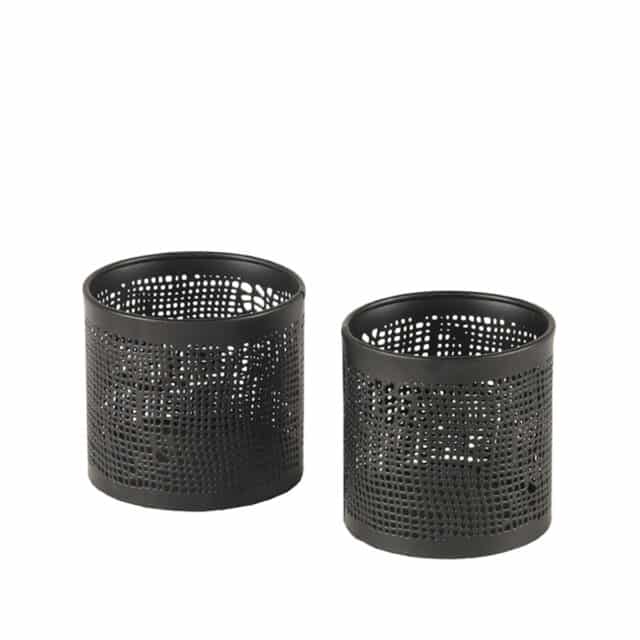 Kaarsenhouders 8211 Antiek Goud 8211 Metaal