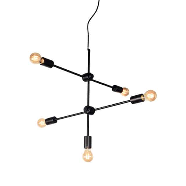 Hanglamp Stilo 8211 Zwart 8211 Metaal