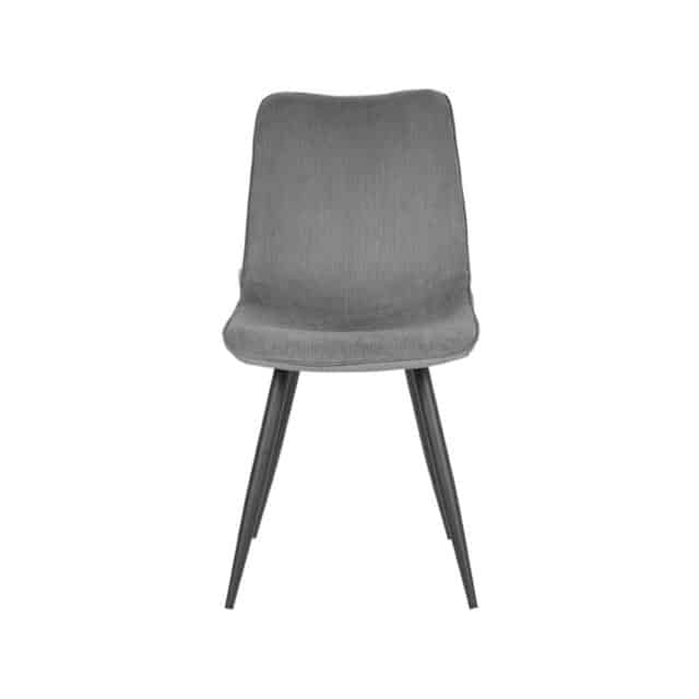 Eetkamerstoel Jort 8211 Donkergrijs Ribcord Bestelling Per 2 Stuks