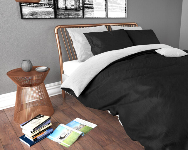 Tweelinggezicht Wit Zwart 240 215 220