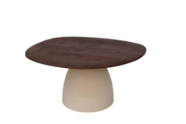 Salontafel Brix Marron 8211 Kastanjebruin 8211 86 Cm