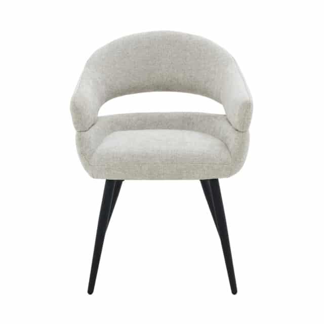 Eetkamerstoel Megan 8211 Stof Toffee 8211 Metaal Minimale Bestelling 2 Stuks