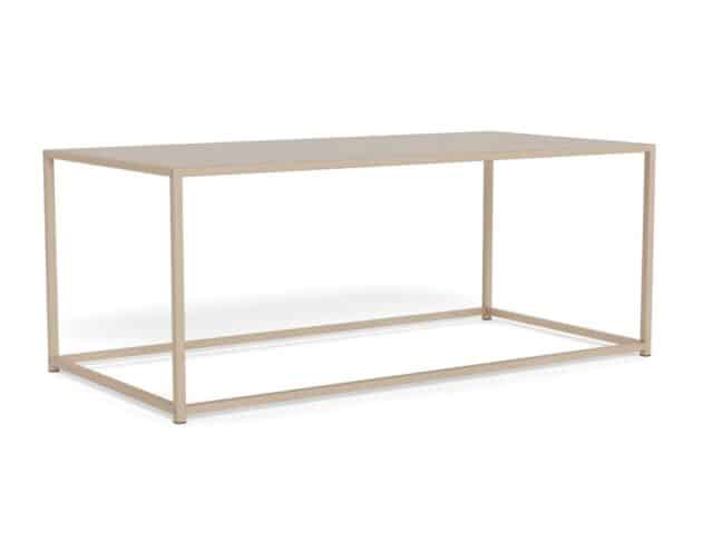 Salontafel Seaford 8211 Grijs Ruw Melamine 8211 Grijs Metaal