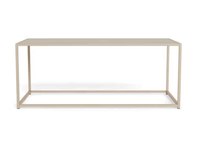 Salontafel Seaford 8211 Grijs Ruw Melamine 8211 Grijs Metaal