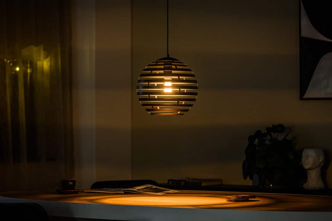 Hanglamp H340 8211 Zwart Metaal 8211 30 Cm