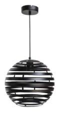 Hanglamp H340 - Zwart metaal - 30 cm