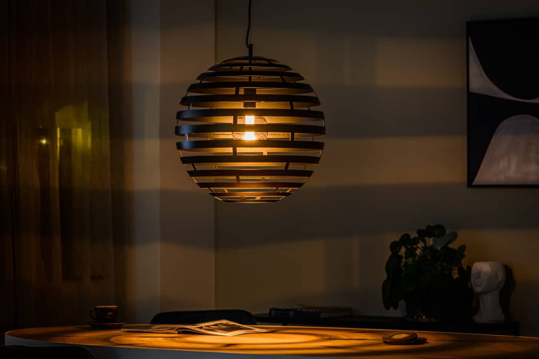 Hanglamp H340 8211 Zwart Mat Metaal 8211 50 Cm