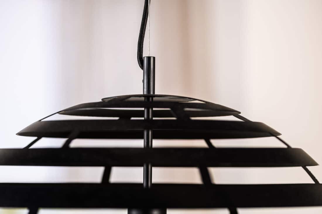 Hanglamp H340 8211 Zwart Mat Metaal 8211 50 Cm