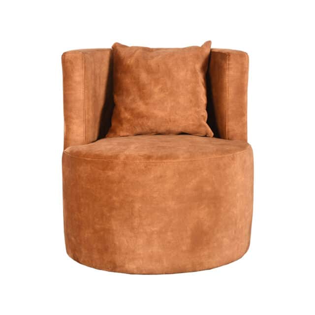 Fauteuil Evy 8211 Stof Oker Velours