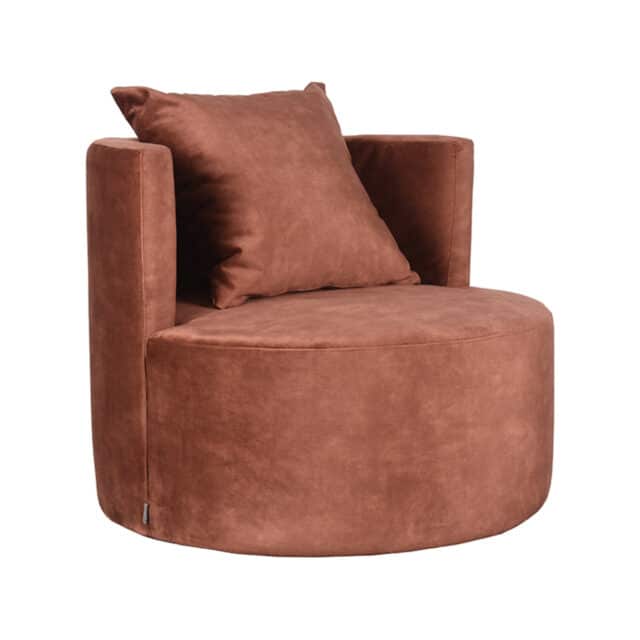 Fauteuil Evy 8211 Rust 8211 Velours